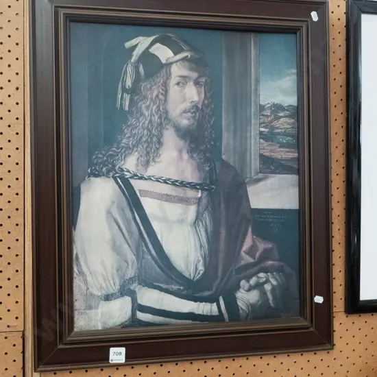 framed Durer print 