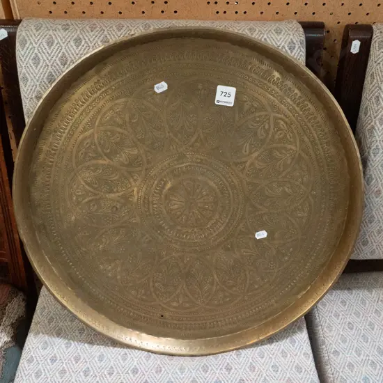 etched brass tray 