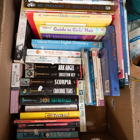 box of books