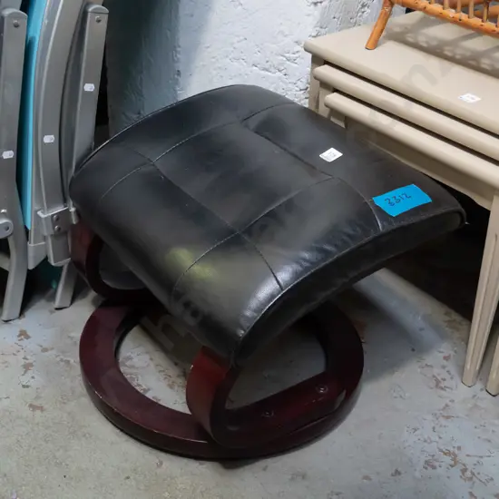 vinyl foot stool