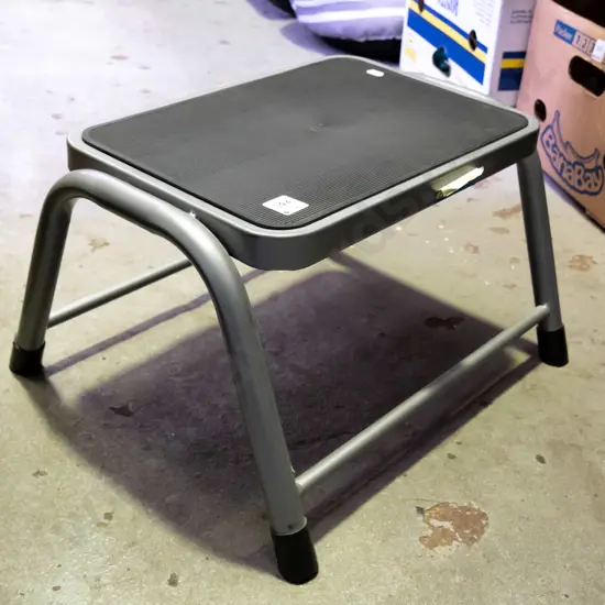 metal step stool