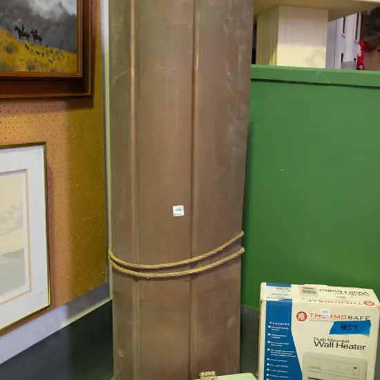 part roll of copper roofing iron W-2120 L-1260