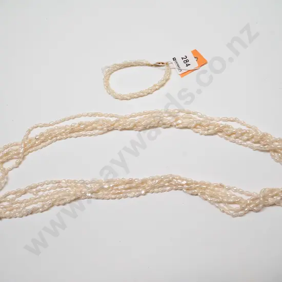 necklace and bracelet