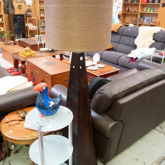 modern wood based standard lamp H-1600 