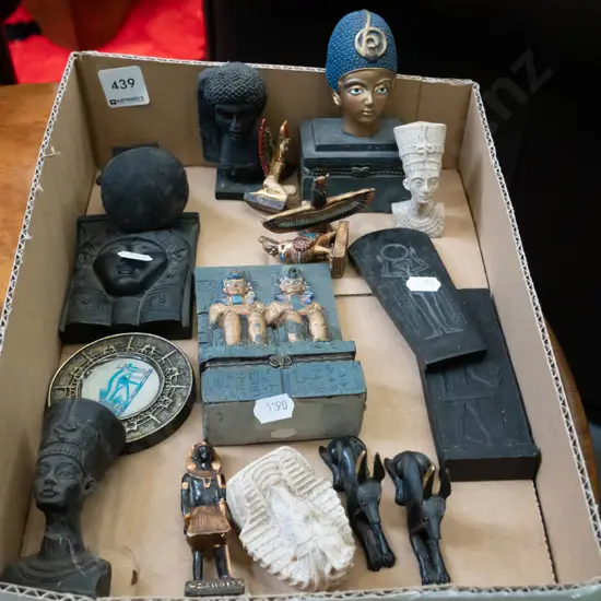 box of Egyptian souvenir ware