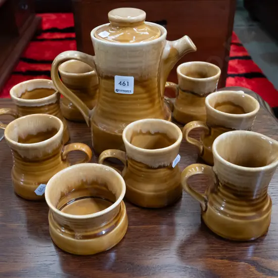 Crown Lynn coffee set