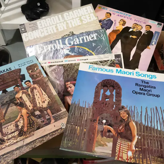 LPs; Maori songs, James Last etc