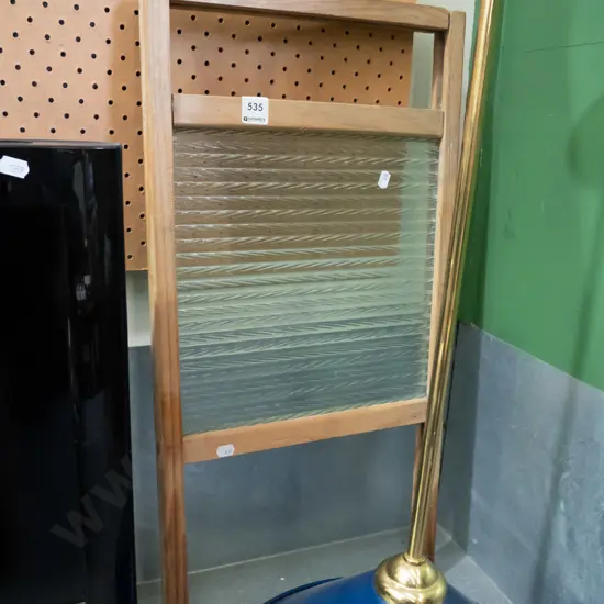glass wash board