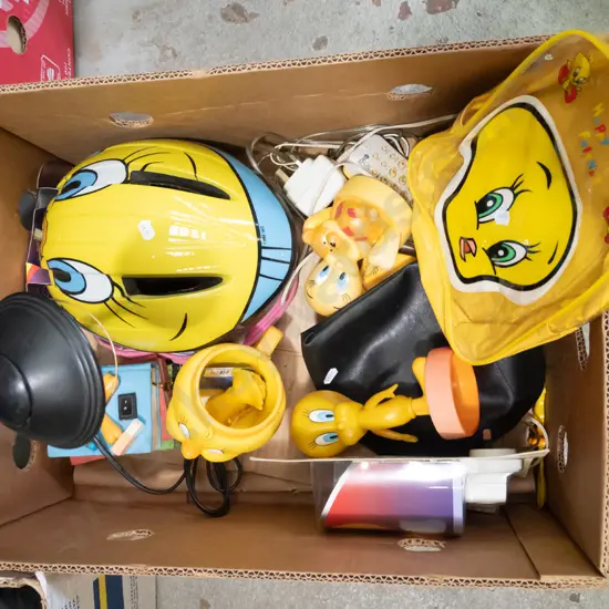 box; Tweetie Bird collector items