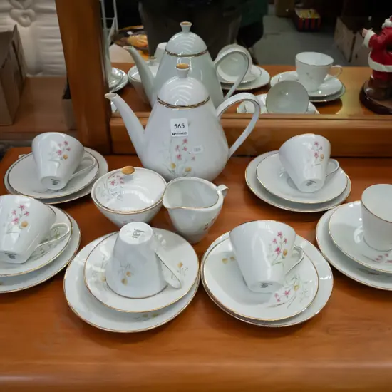 Bavarian porcelain tea set