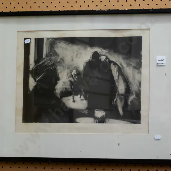 framed print - Atay - some foxing and staining