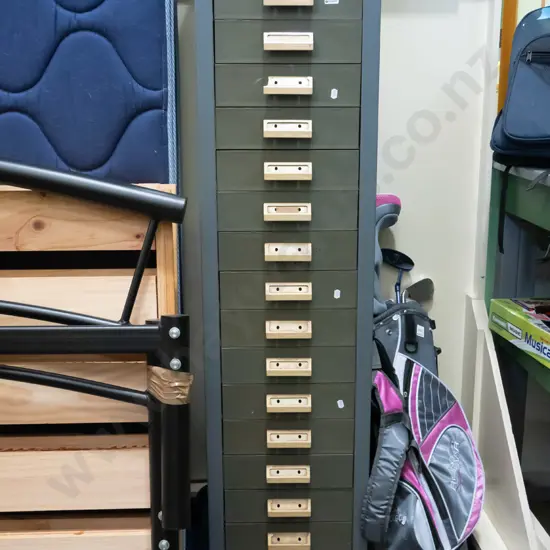 Precision 15 drawer filing cabinet
