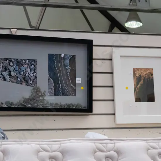 2x framed photo triptychs