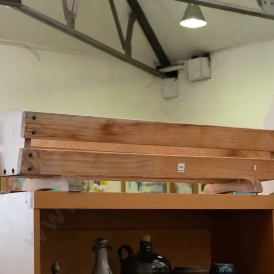 wooden jardiniere stand