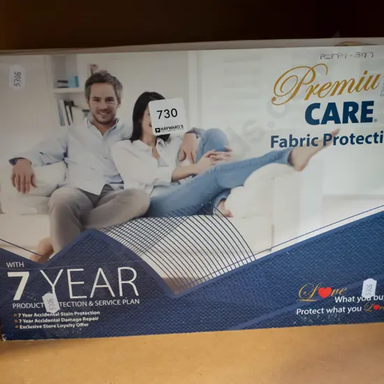 boxed; fabric care protection kit