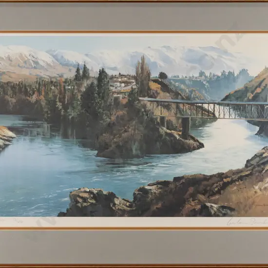 framed Graham Brinsley - Ltd edition print 72/450 "Cromwell" H - 330 W - 550