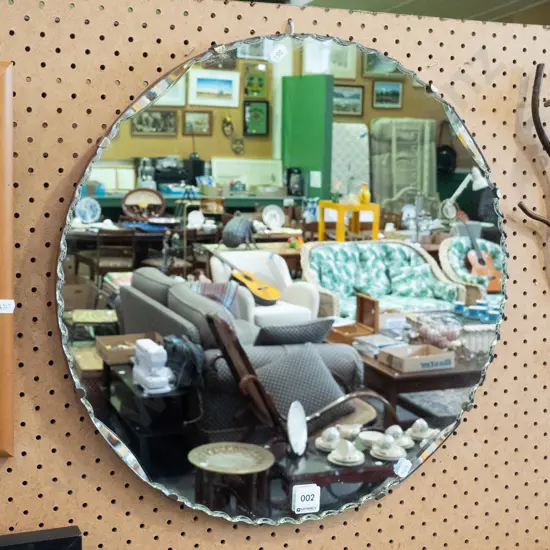 circular wall mirror