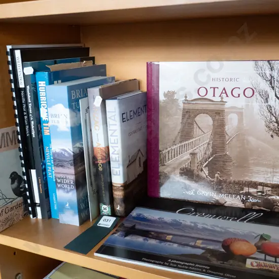 shelf of local history and other publications