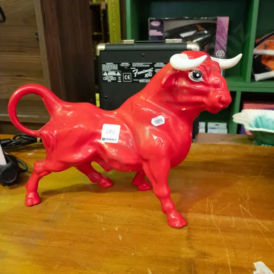 ceramic bull H-230