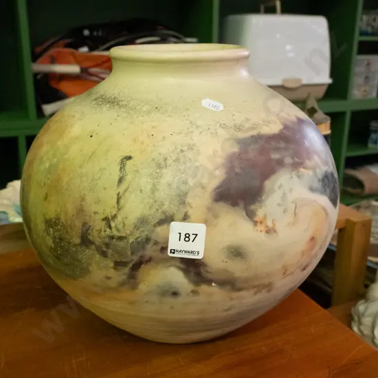 large studio pottery vase H-270