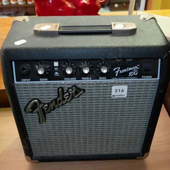 small Fender practice amp