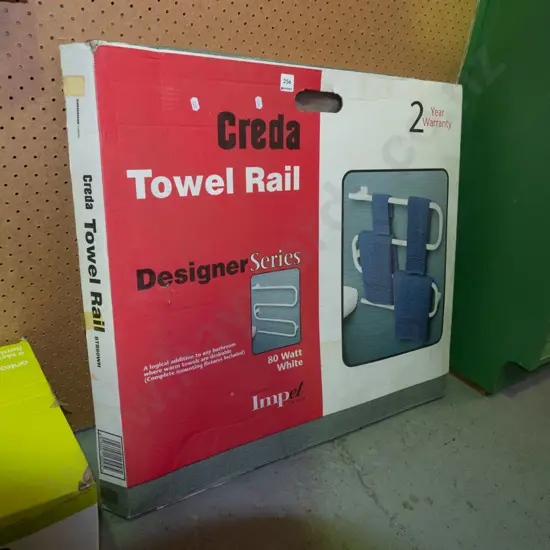 Creda electric towel rail