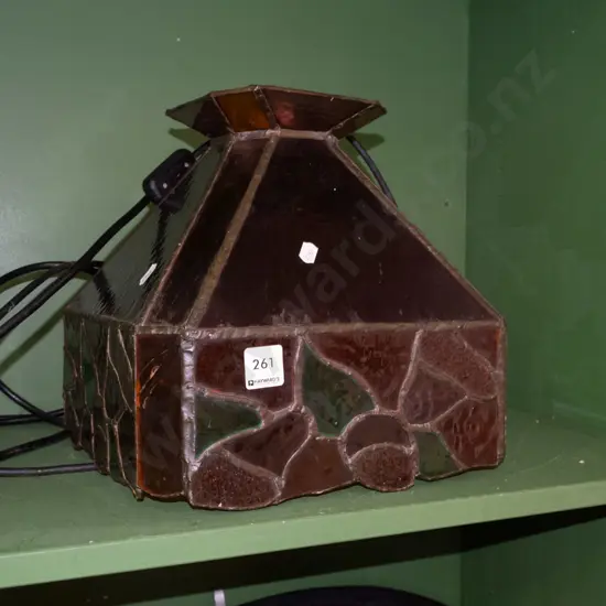 leadlight pendant light fitting