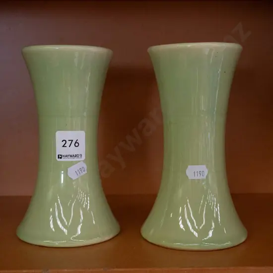 2x Dunedin Horticultural Society vases