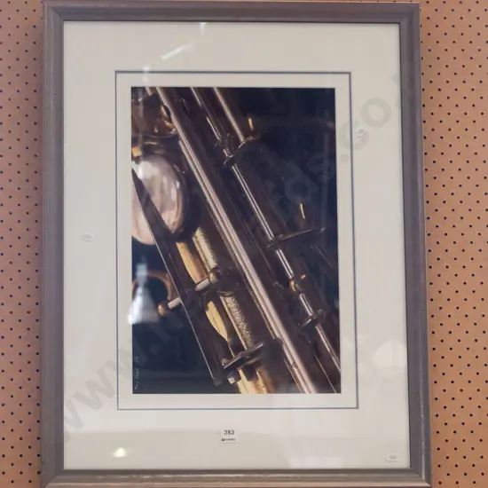 framed K Todd photo - musical instrument