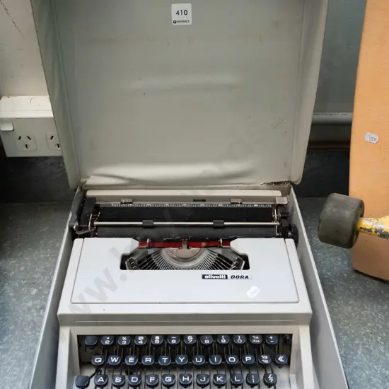 Olivetti portable typewriter