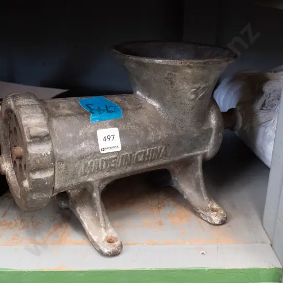 large benchtop mincer, no handle