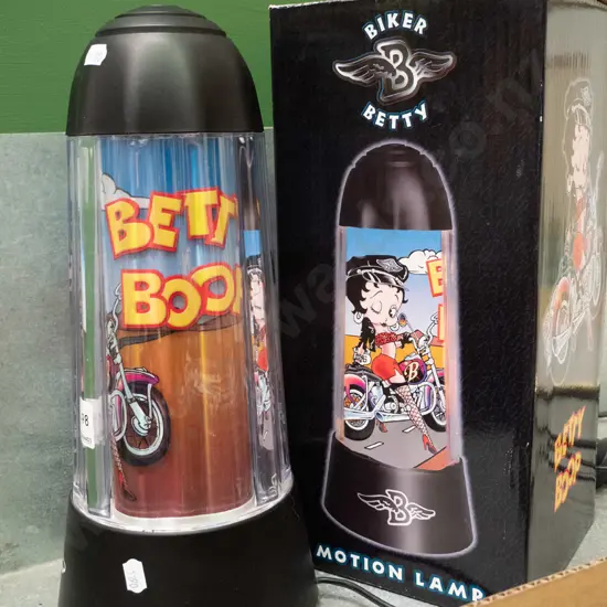 Betty Boop motion lamp