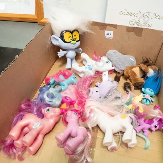 box; My Little Ponies, troll