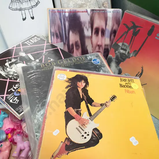 LPs; Joan Jet, Nelson Slater etc