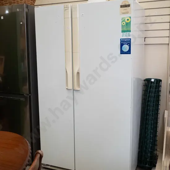 Westinghouse barn door fridge/freezer H-1700 W-960 D-660