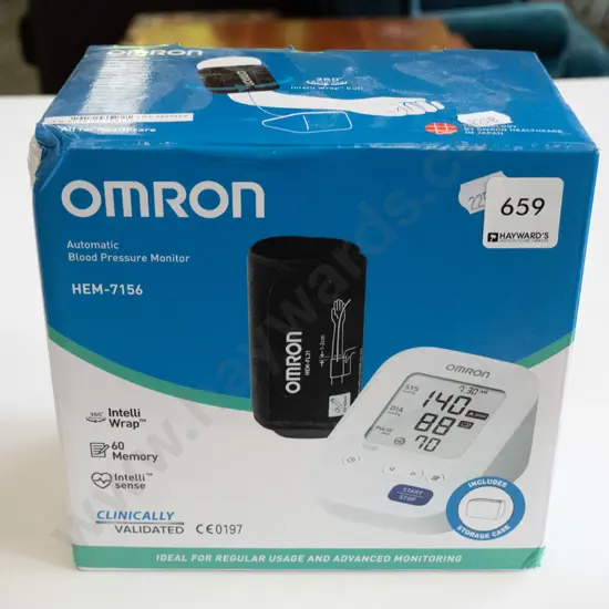 Omron digital blood pressure monitor