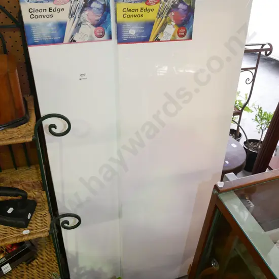 2x artist's canvases 16" x 48"