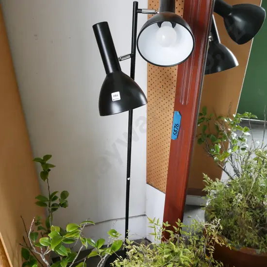 twin bulb standard lamp