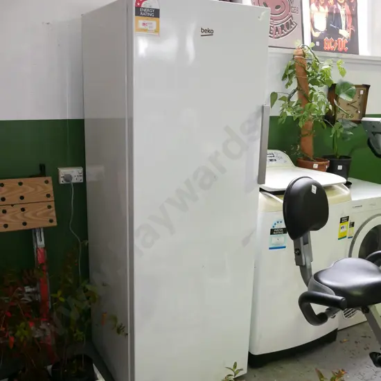 late model Beko upright freezer in very good condition H-1700 W-600 D-620