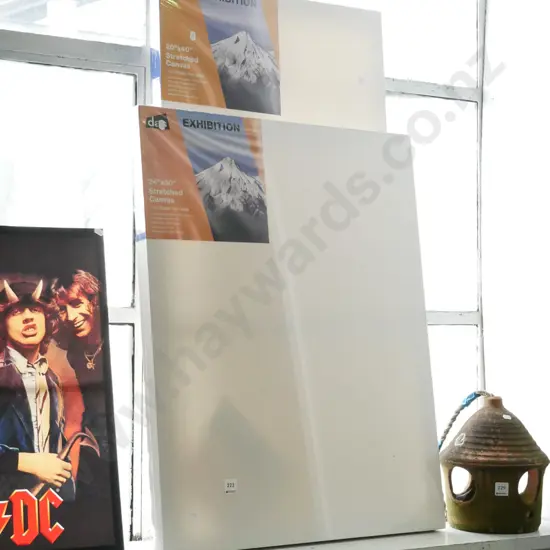 20"x40" and 24x30" artists canvases