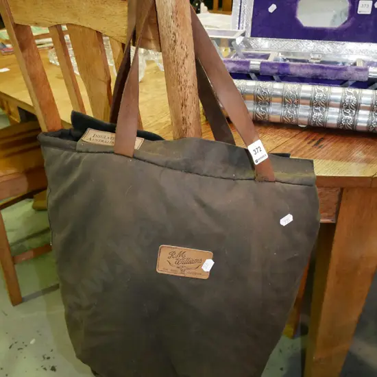 R & M Williams wool insulated shopping bag