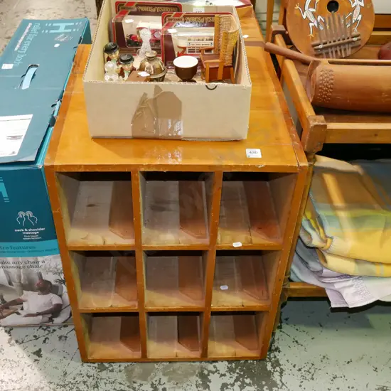 solid rimu carcass for index card files