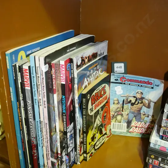 assorted graphic novels