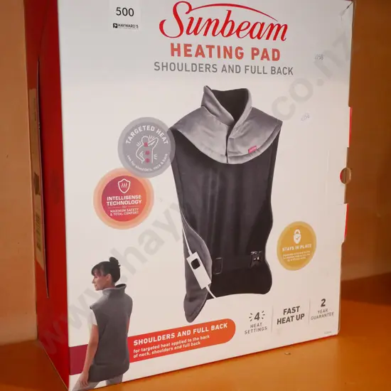 Sunbeam heating pad