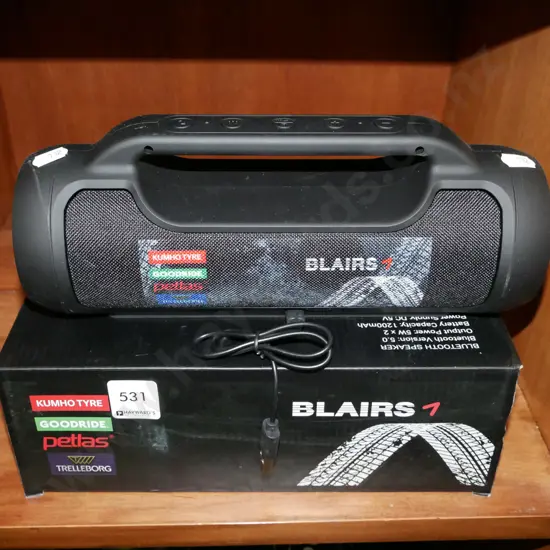 Blairs portable speaker