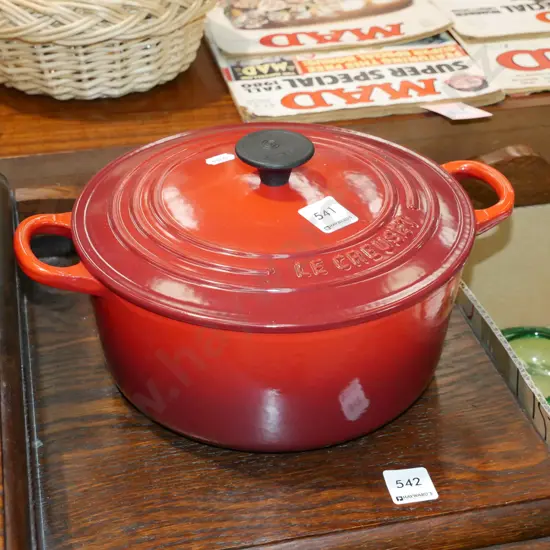 Le Creuset lidded casserole - as-new