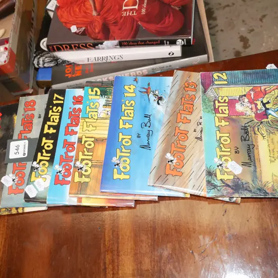 half size Footrot Flat books 12-19