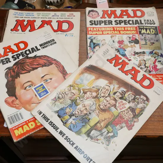 1970s and 80s Mad magazines