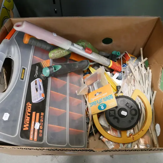 box; gardening tools, warrior workshop organiser