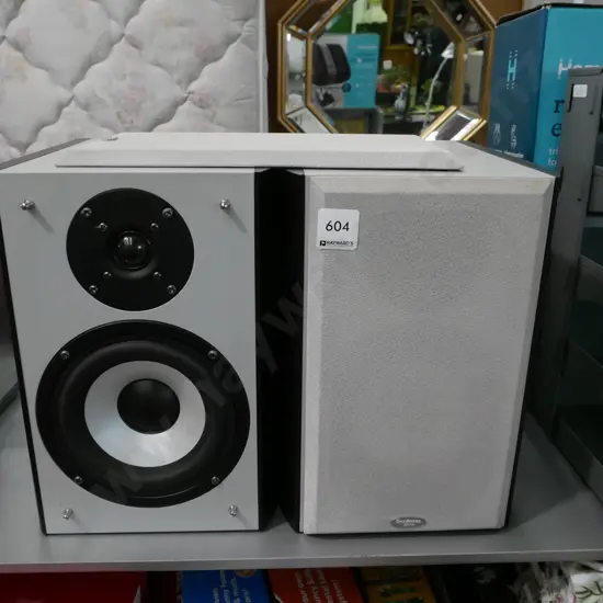 pair of Goodman bookcase speakers